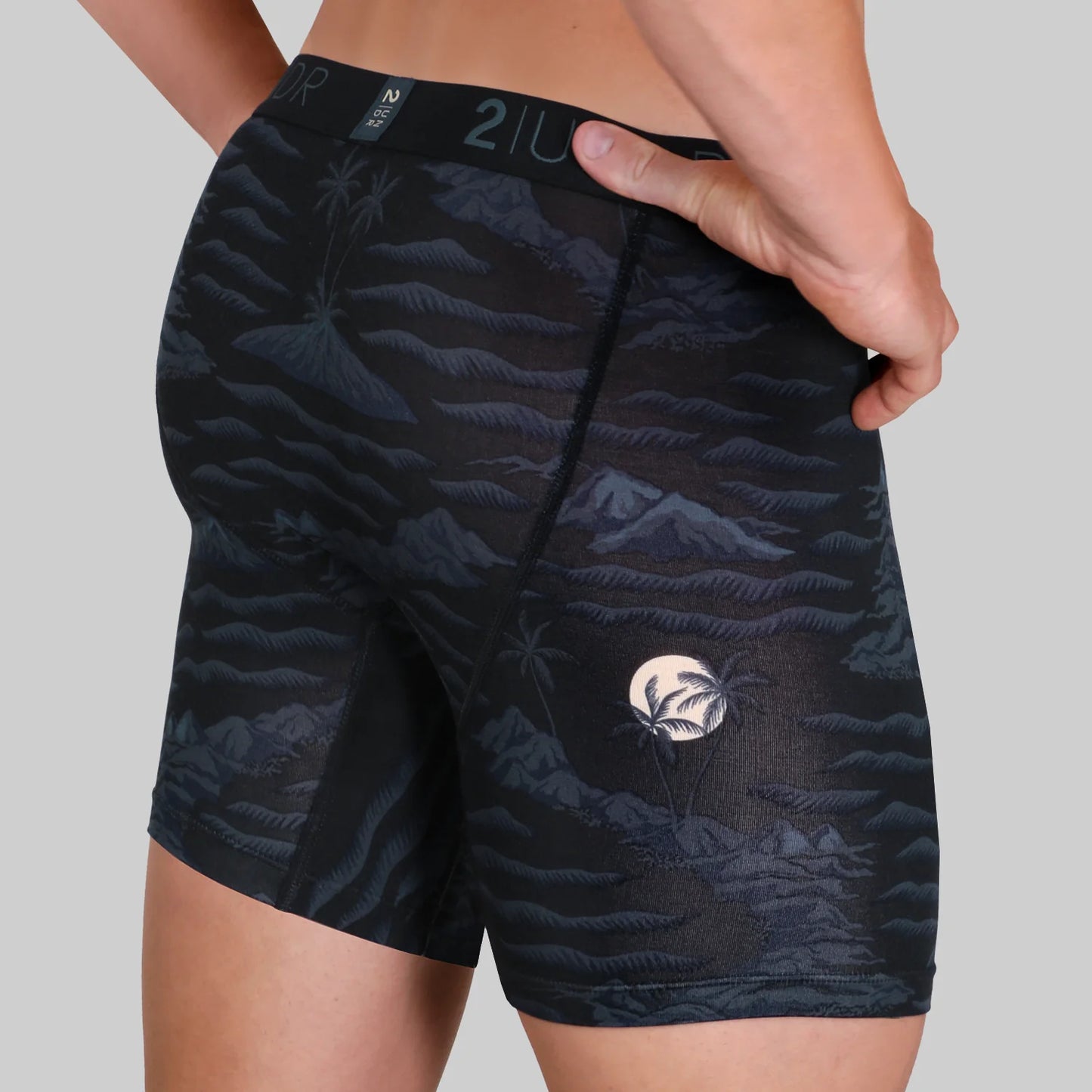 2UNDR 6" Swing Shift Boxer Brief 453 - Moonlit