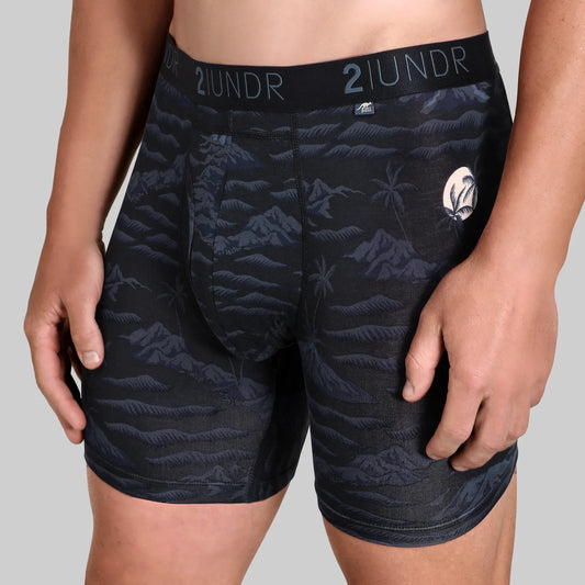 2UNDR 6" Swing Shift Boxer Brief 453 - Moonlit