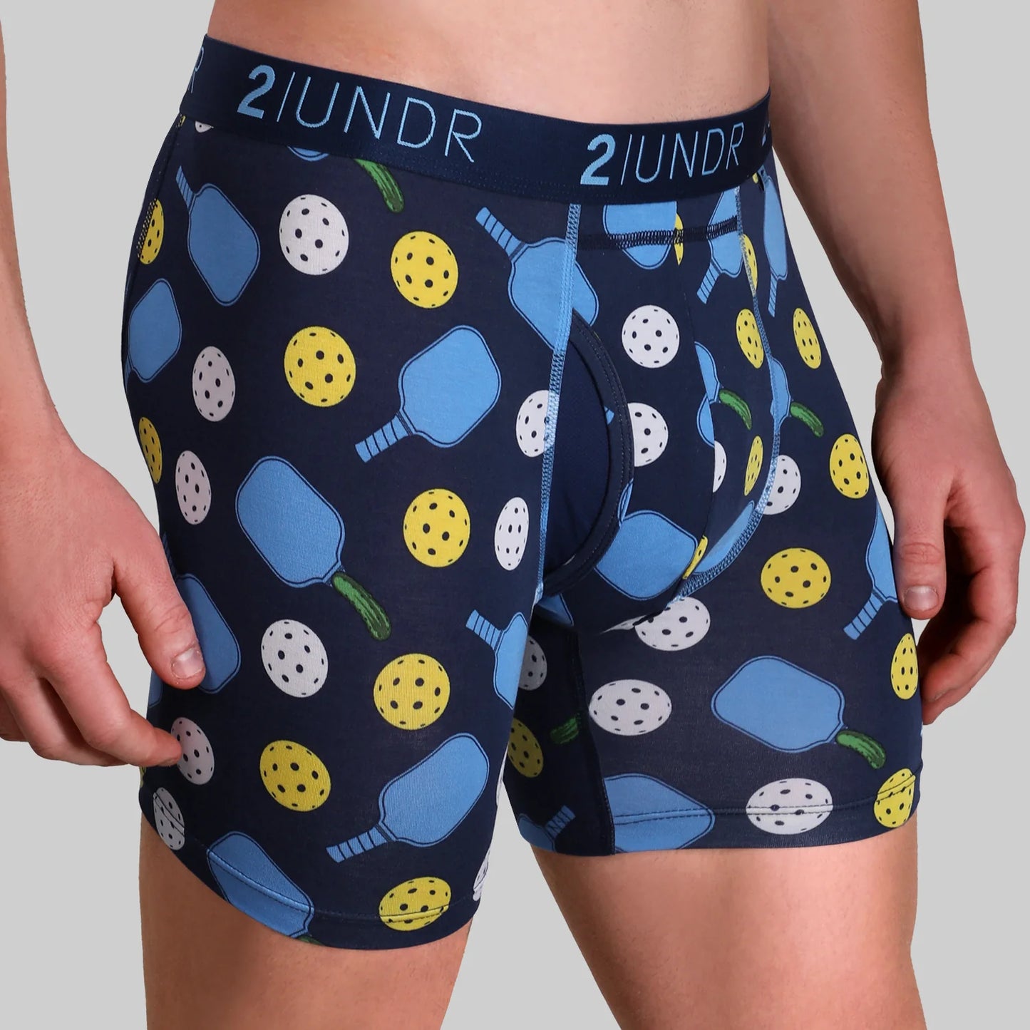 2UNDR (SC) 6" Swing Shift Boxer Brief - Pickled Balls