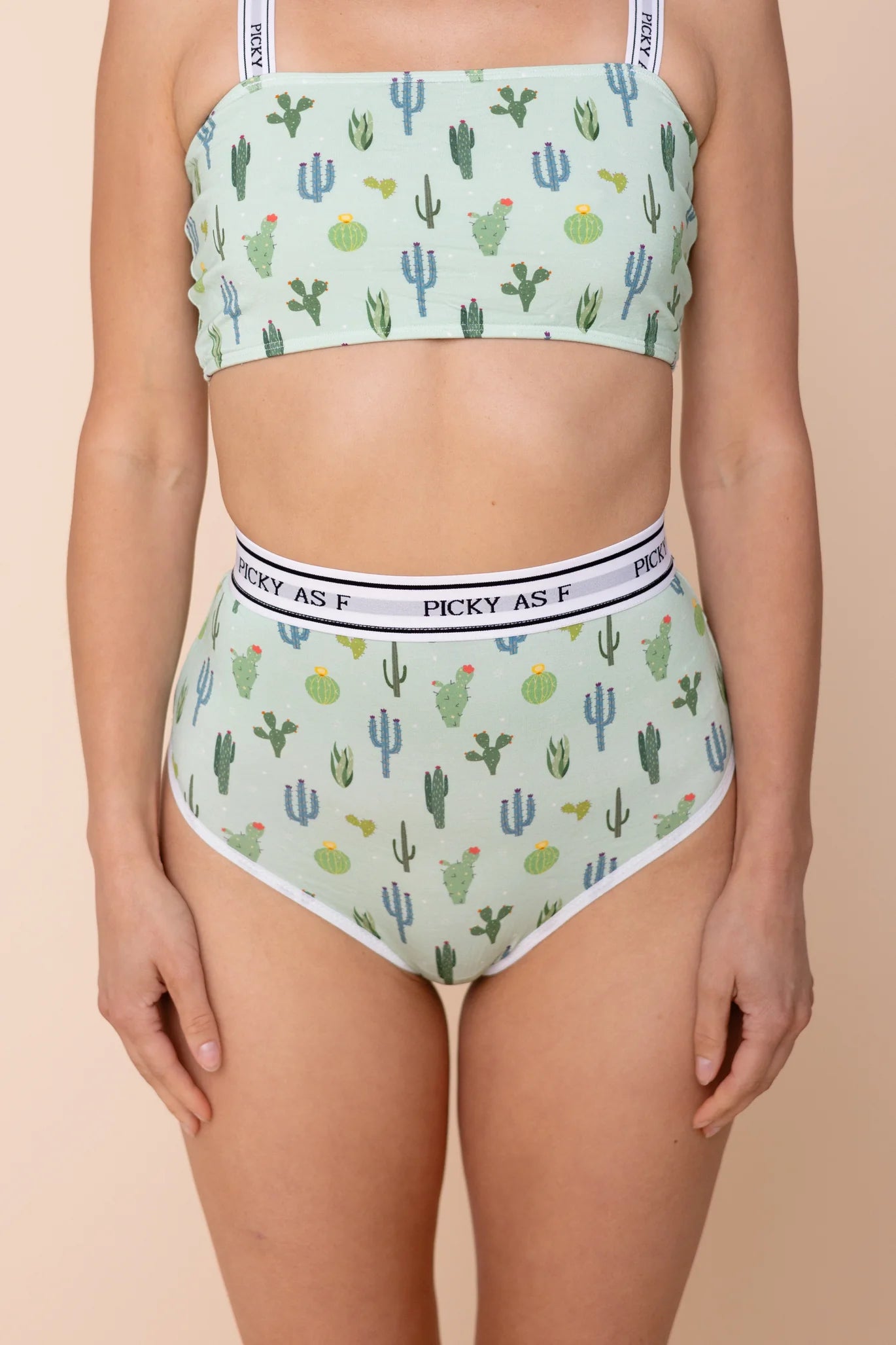 Bamboo High Waisted Tanga - Picky As F