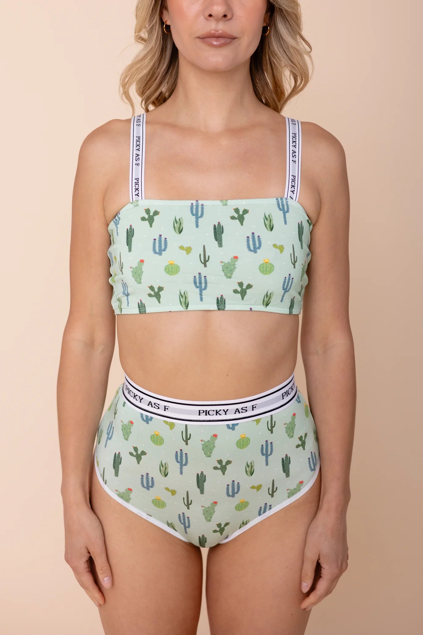 Wireless Bamboo Tube Bralette - Picky As F