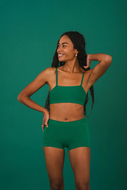 Wireless (SC) Tata Bralette - Pine