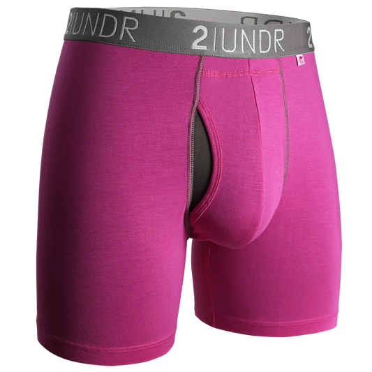 2UNDR 6" Swing Shift Boxer Brief 030 - Pink