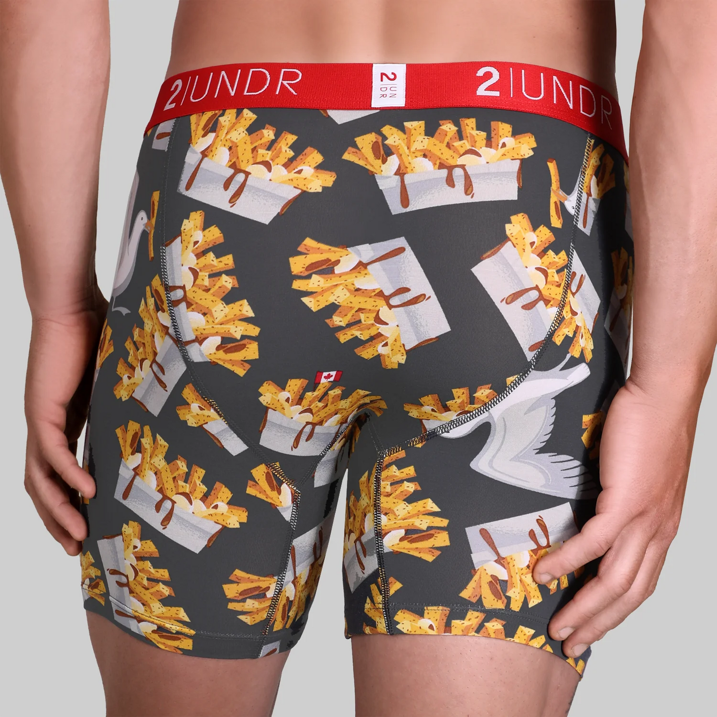 2UNDR 6" Swing Shift Boxer Brief 456 - Poutine