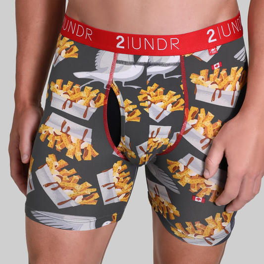 2UNDR 6" Swing Shift Boxer Brief 456 - Poutine