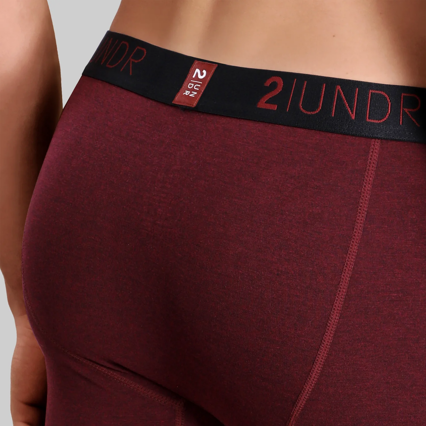 2UNDR (SC) 9" Swing Shift Long Leg - Ruby