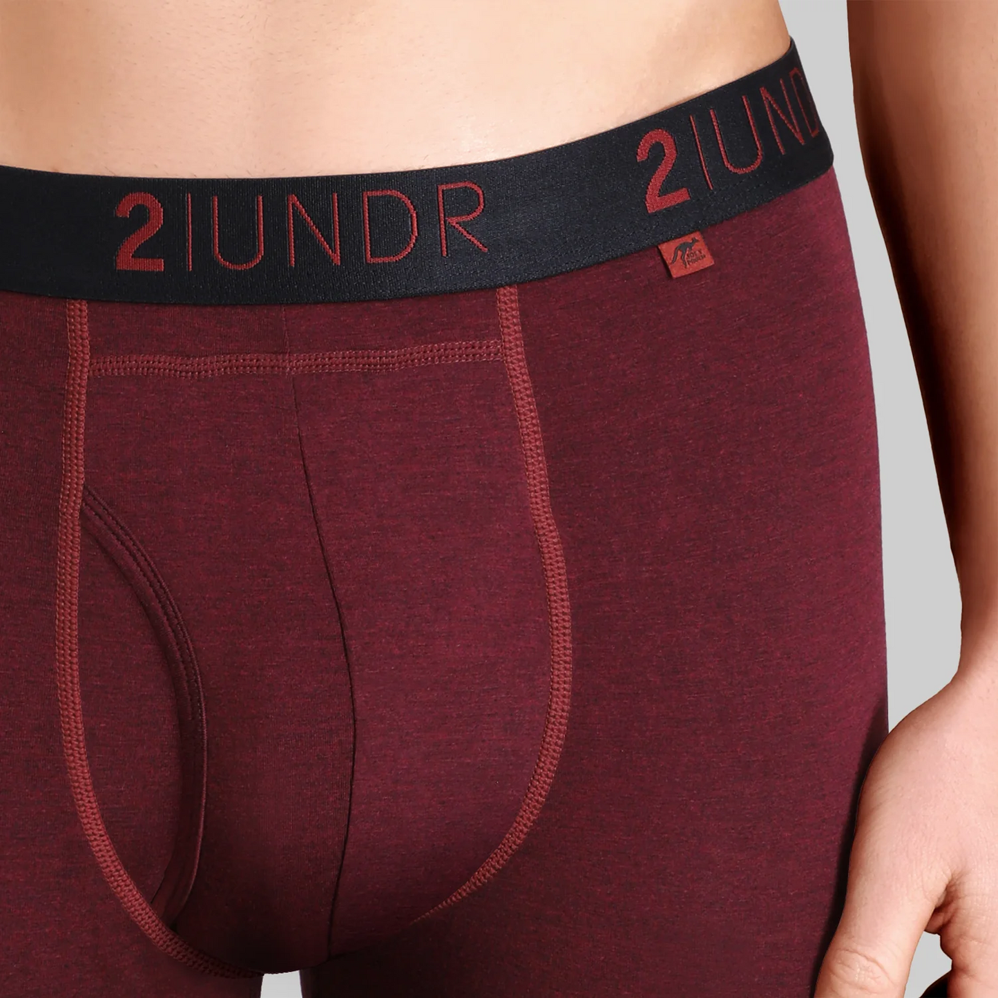 2UNDR (SC) 9" Swing Shift Long Leg - Ruby