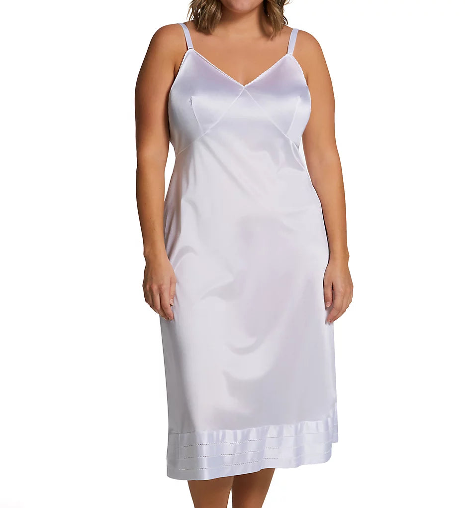 Snip It Adjustable Length Full Slip 6319 - White