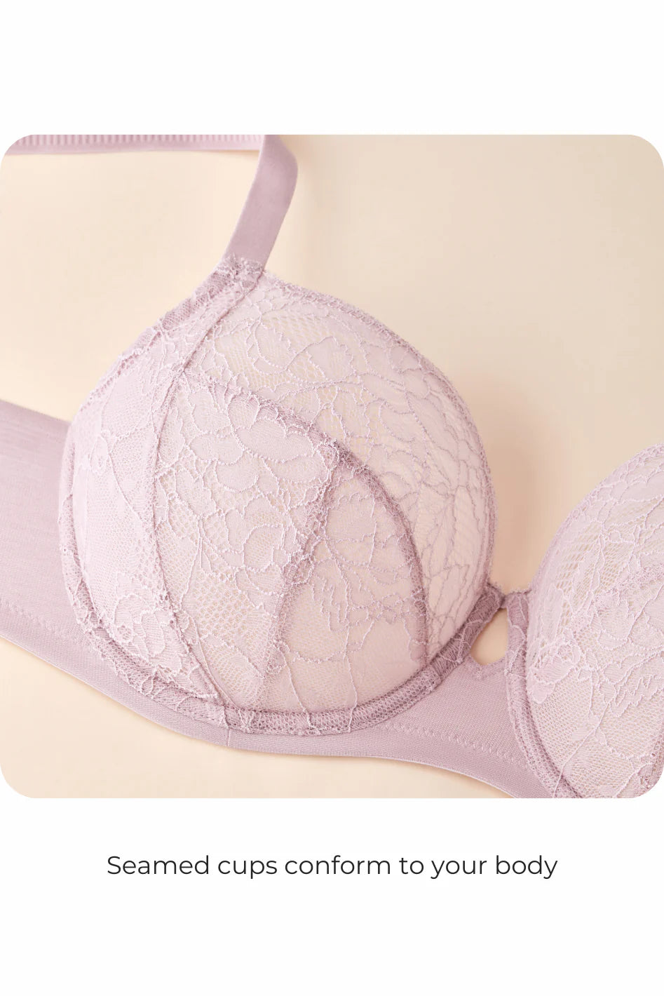 Simone 2.0 Flexwire Lace Bra - Black