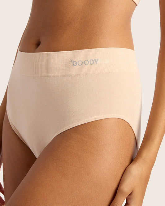 Bamboo Seamfree Full Brief BF - Nude Shell