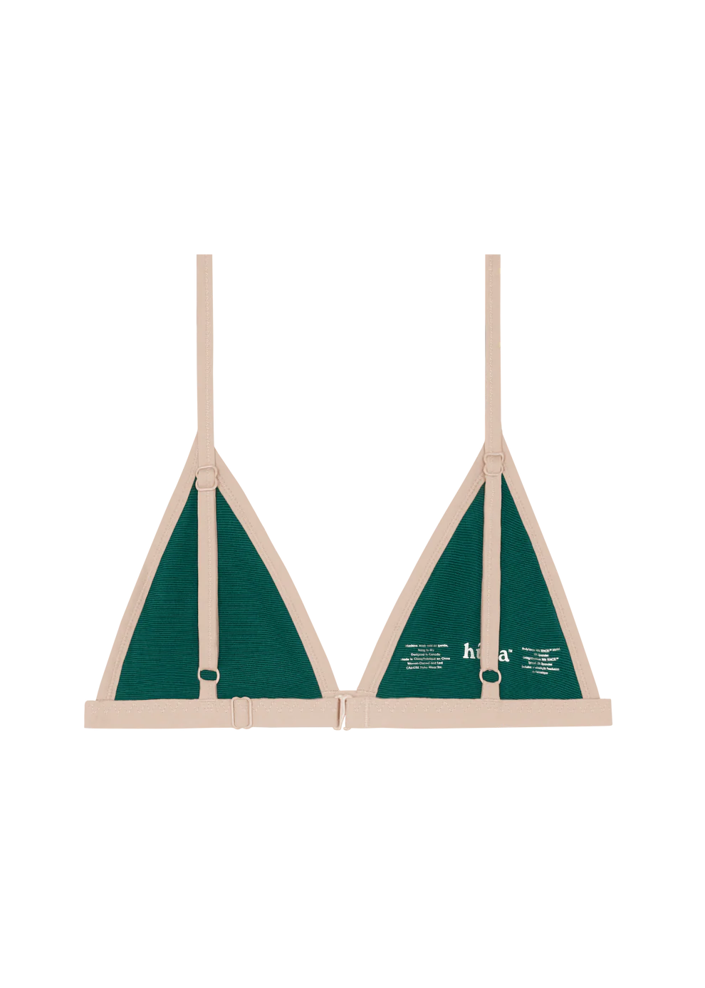 Wireless String Bra - Beige