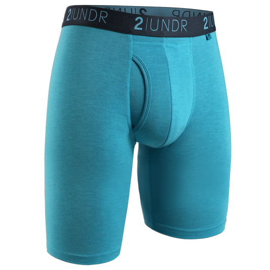 2UNDR 9" Swing Shift Long Leg 550 - Turquoise