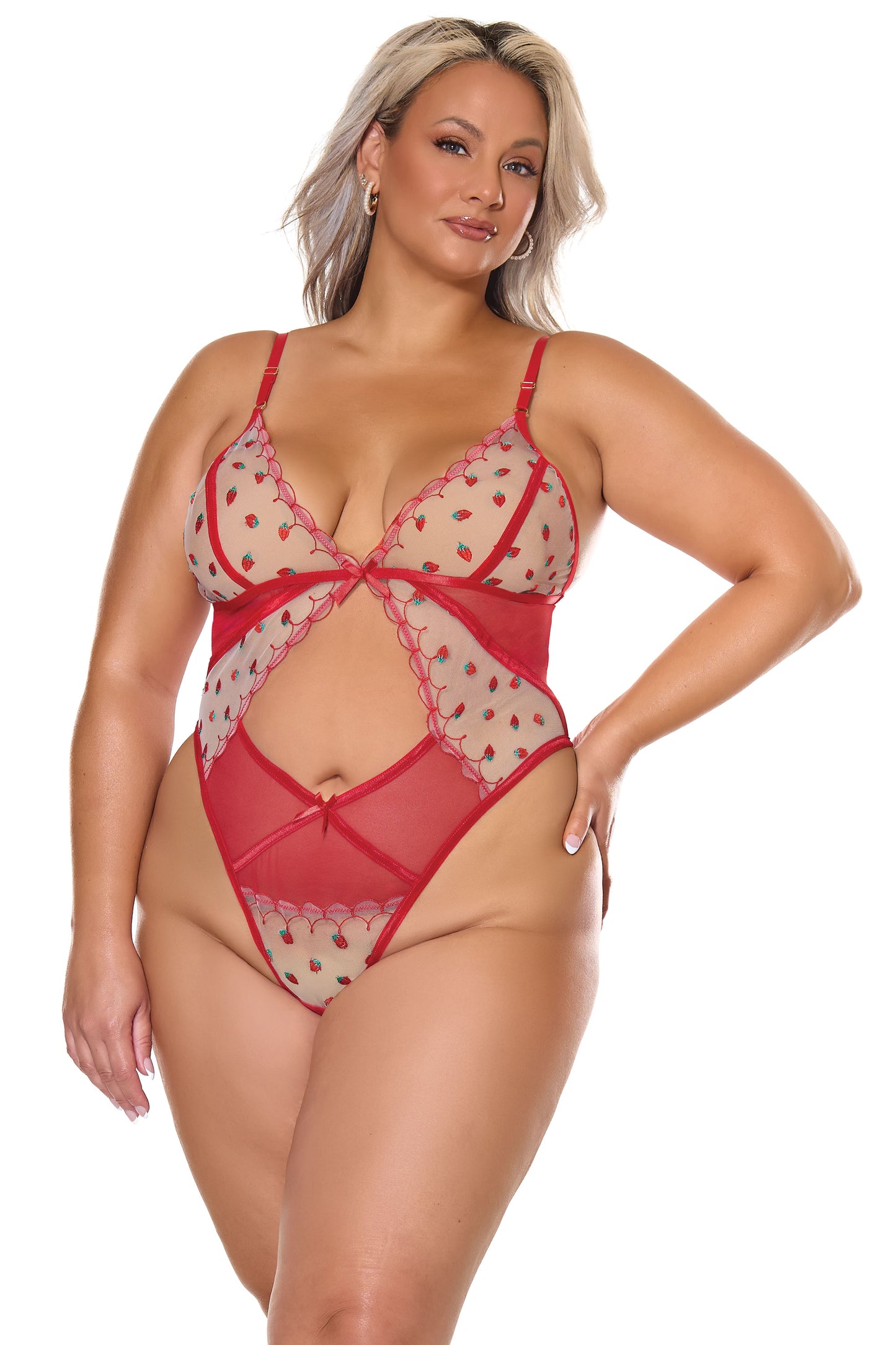 Berry Sweet Teddy 26119 - Berry Red