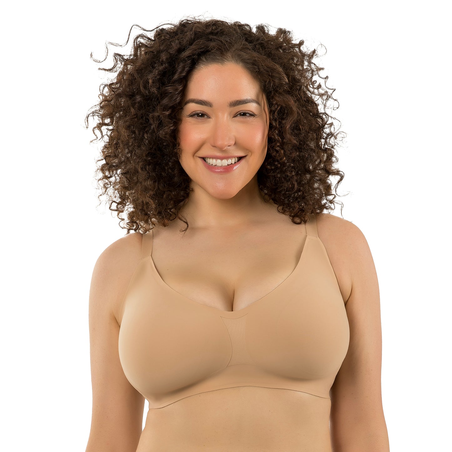 Simplicity Wireless T-shirt Bra 2400 - Bare