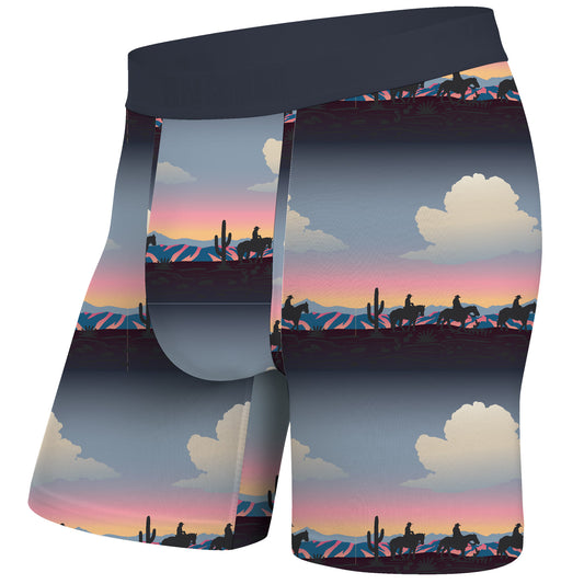 BN3TH 5.5" Essentials Boxer Brief A183 - Cloudy Range - Pink