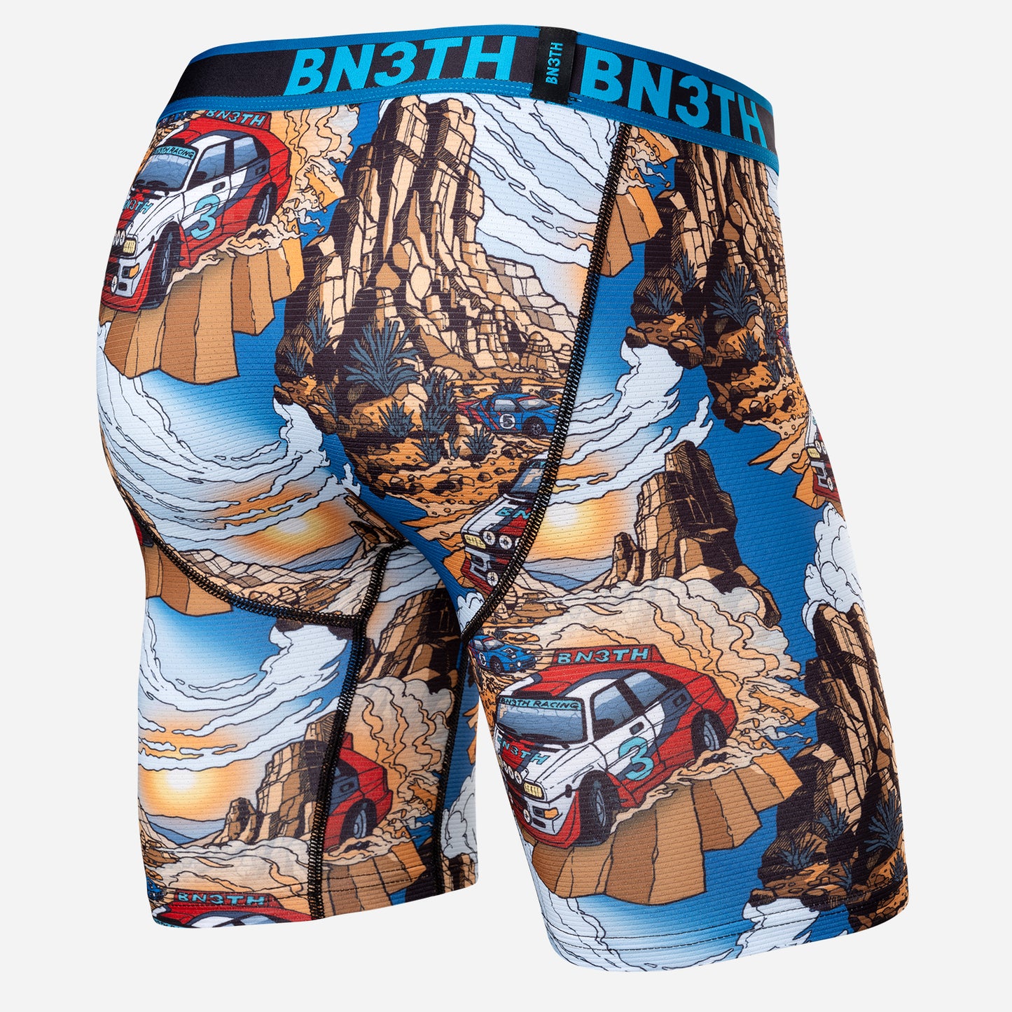 BN3TH 7" Pro Flex Max Boxer Brief A161 - Desert Racing - Forever