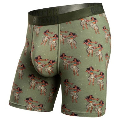 BN3TH 6.5" Classic Boxer Brief - Hula Dancers - Green