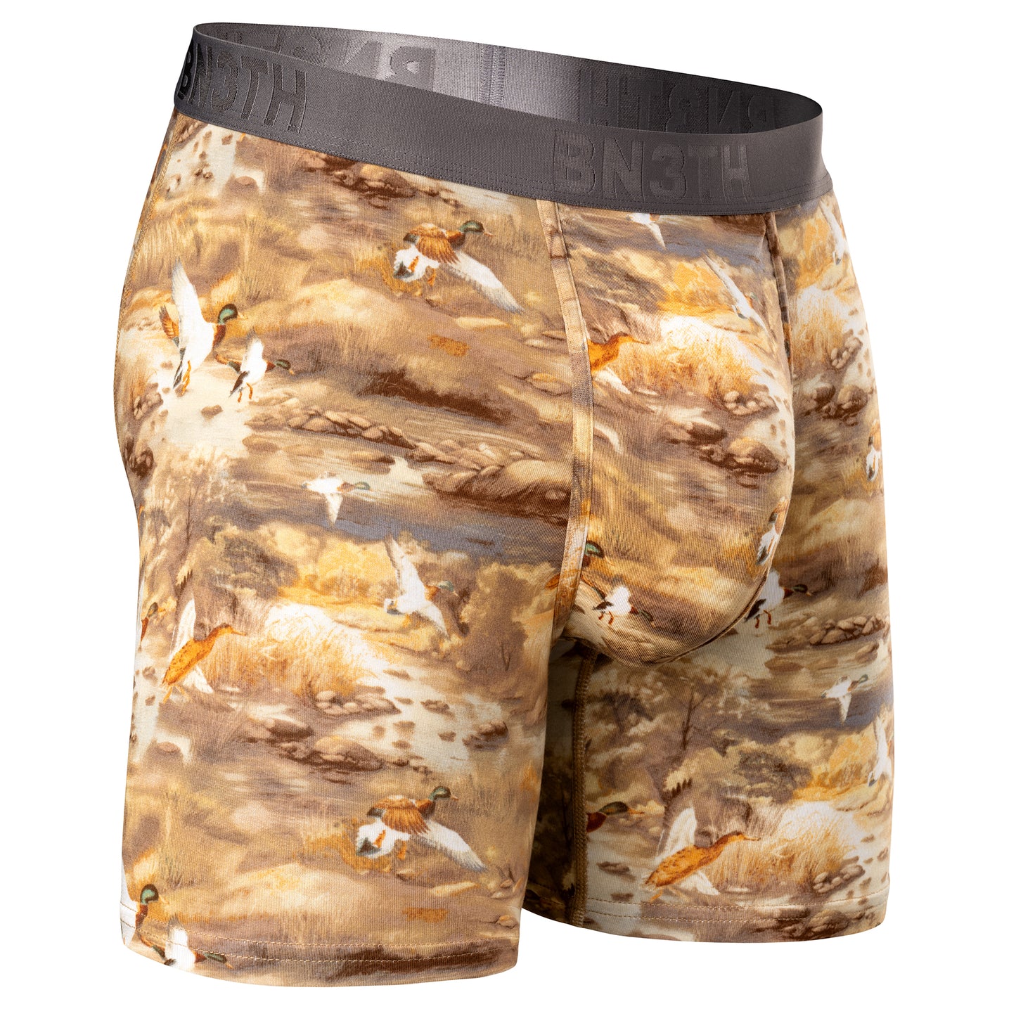 BN3TH 6.5" Classic Icon Boxer Brief A169 - Duck Hunt - Beige