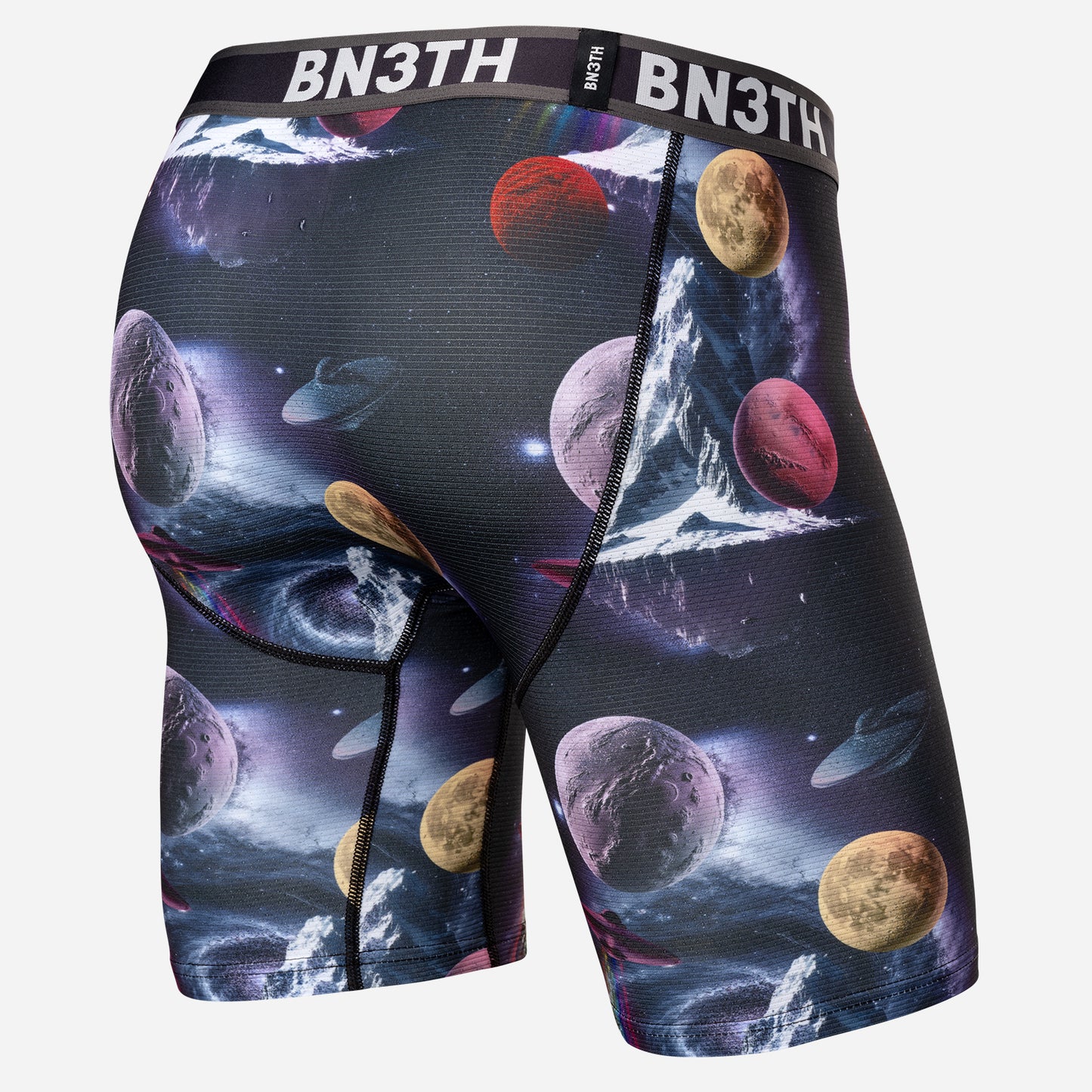 BN3TH 7" Pro Flex Max Boxer Brief A155 - Outer Limit - Black