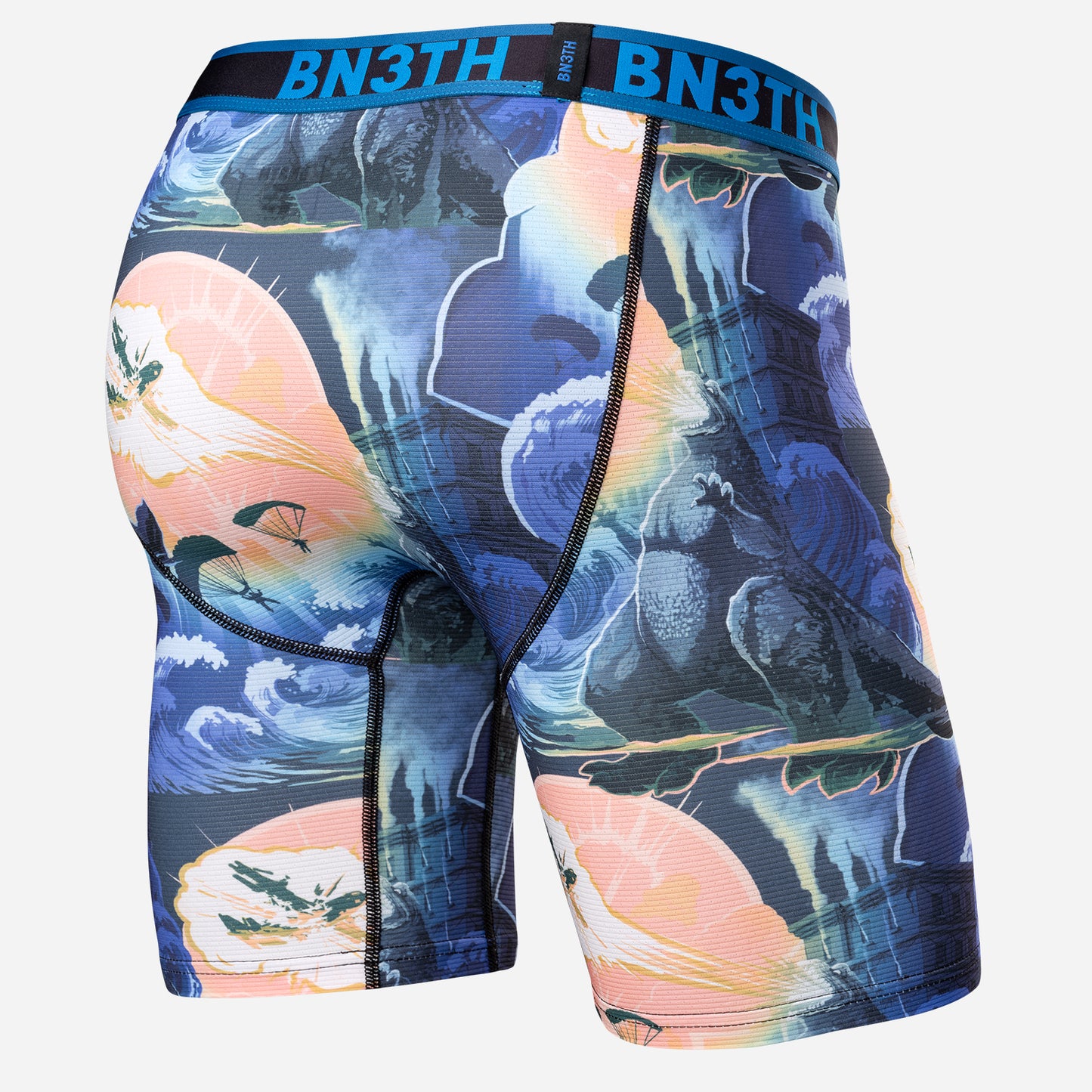 BN3TH 7" Pro Flex Max Boxer Brief A172 - Godzilla - Lolite