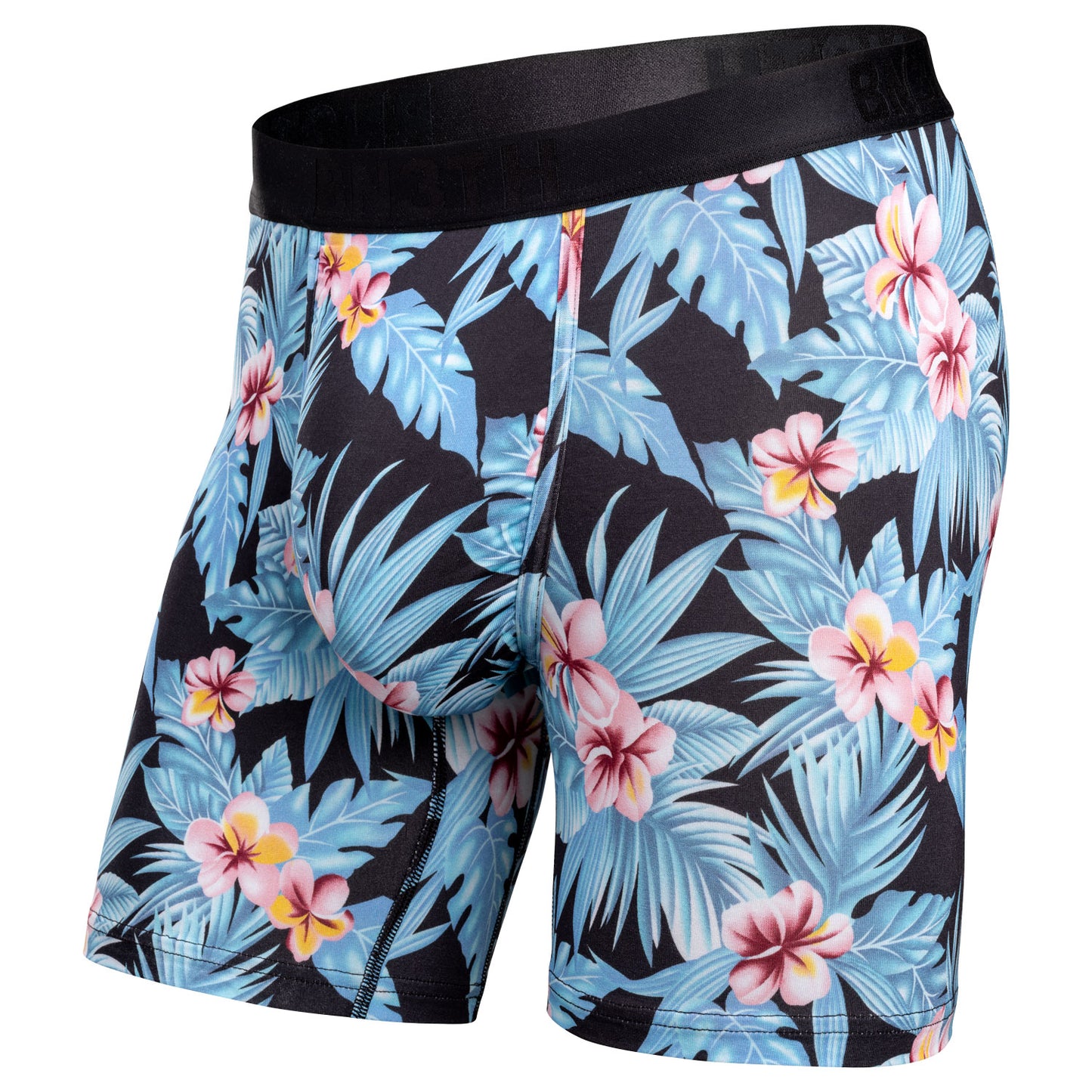 BN3TH 6.5" Classic Icon Boxer Brief A079 - Vintage Hawaii - Fog