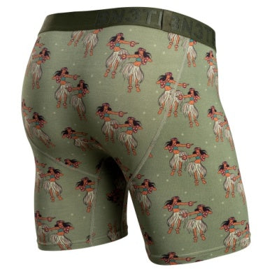 BN3TH 6.5" Classic Boxer Brief - Hula Dancers - Green