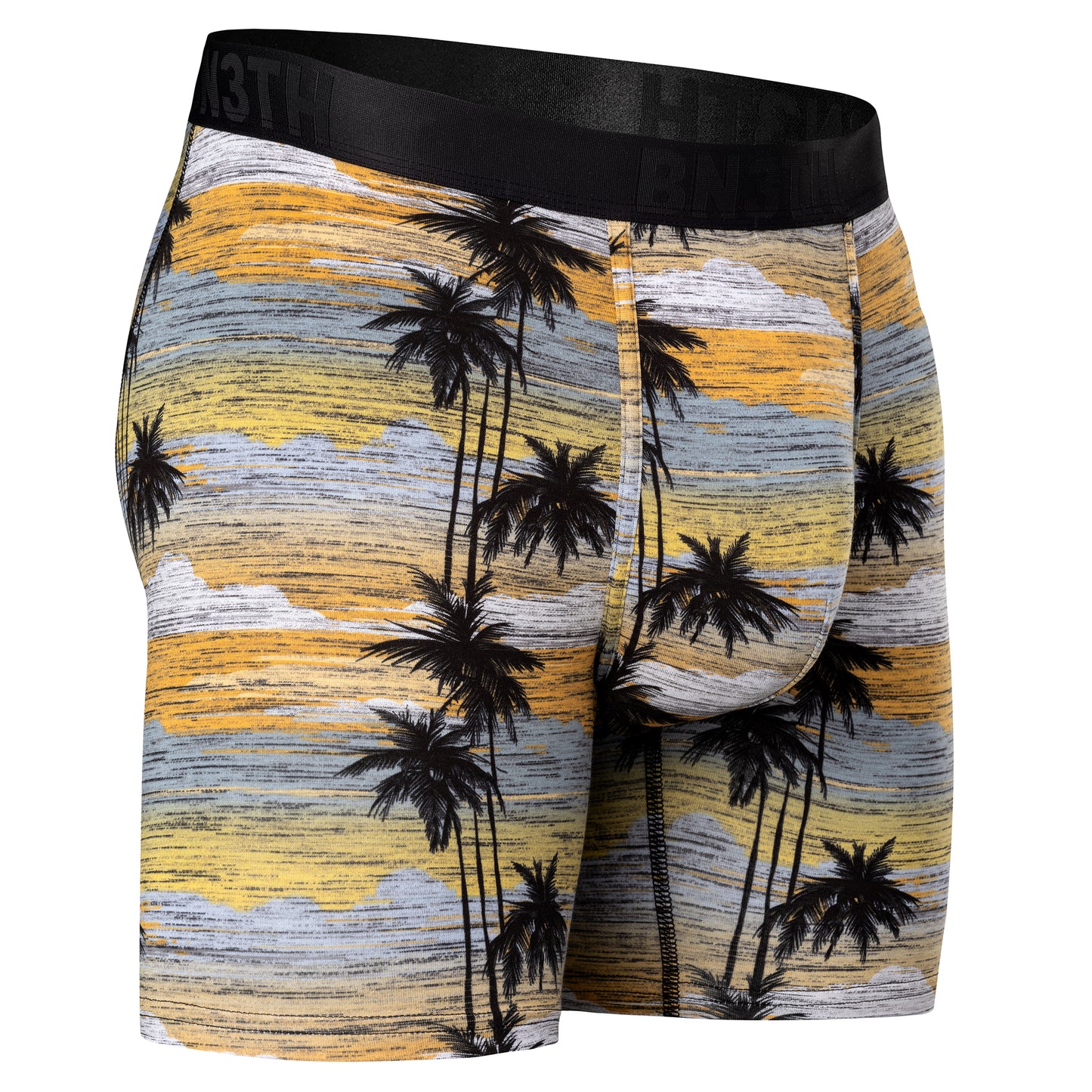 BN3TH 5.5" Essentials Boxer Brief A162 - Palm Tree Horizon - Slate