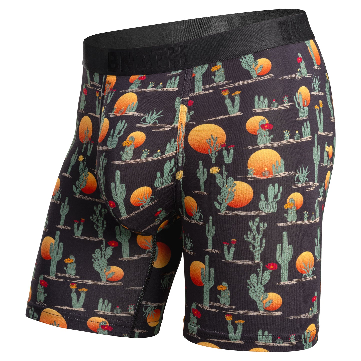 BN3TH 6.5" Classic Icon Boxer Brief A019 - Cacti - Black
