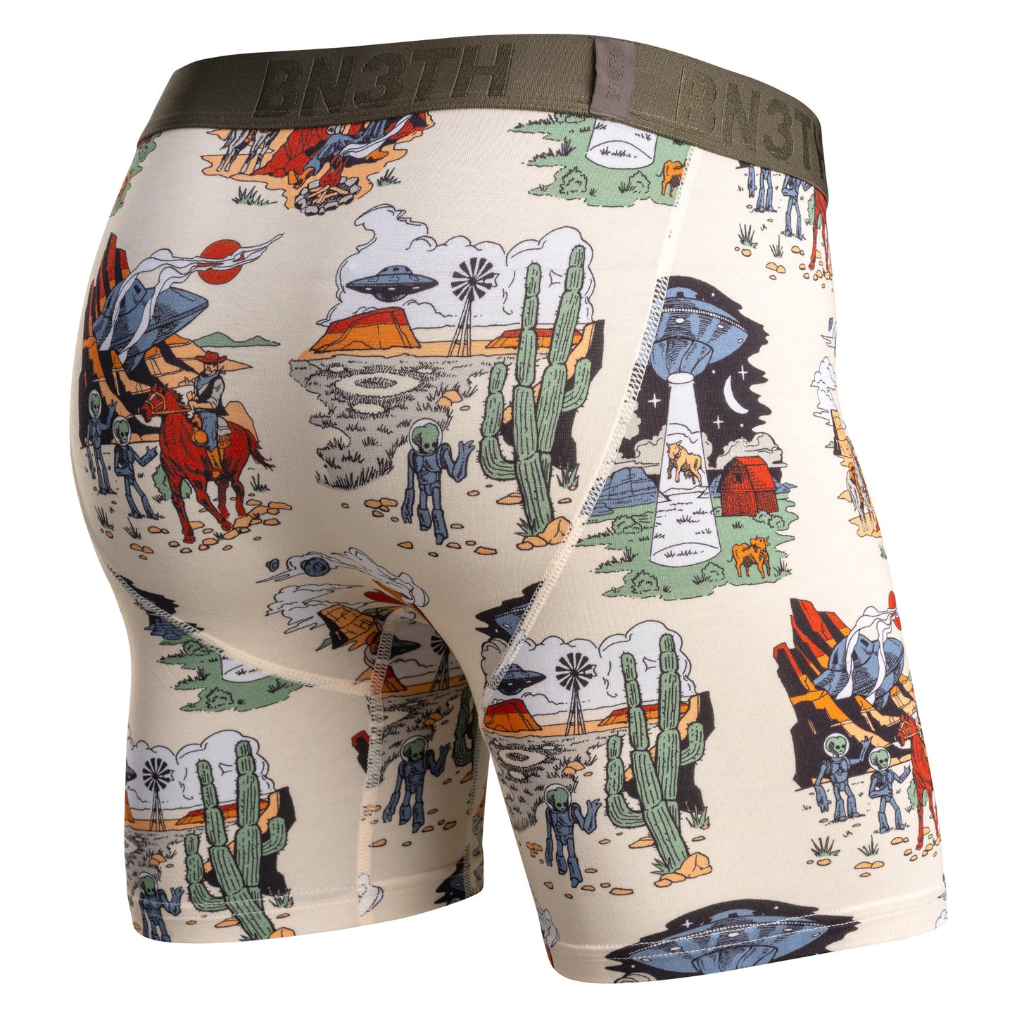 BN3TH 6.5" Classic Icon Boxer Brief A036 - Space Cowboy - Sand