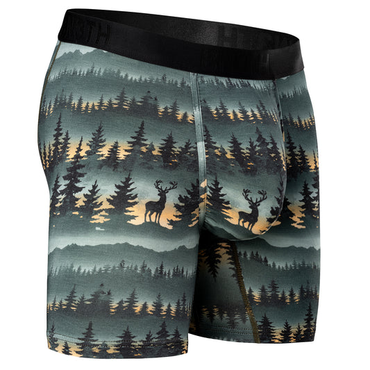 BN3TH 6.5" Classic Icon Boxer Brief A141 - Forest Stag - Deepest Spruce