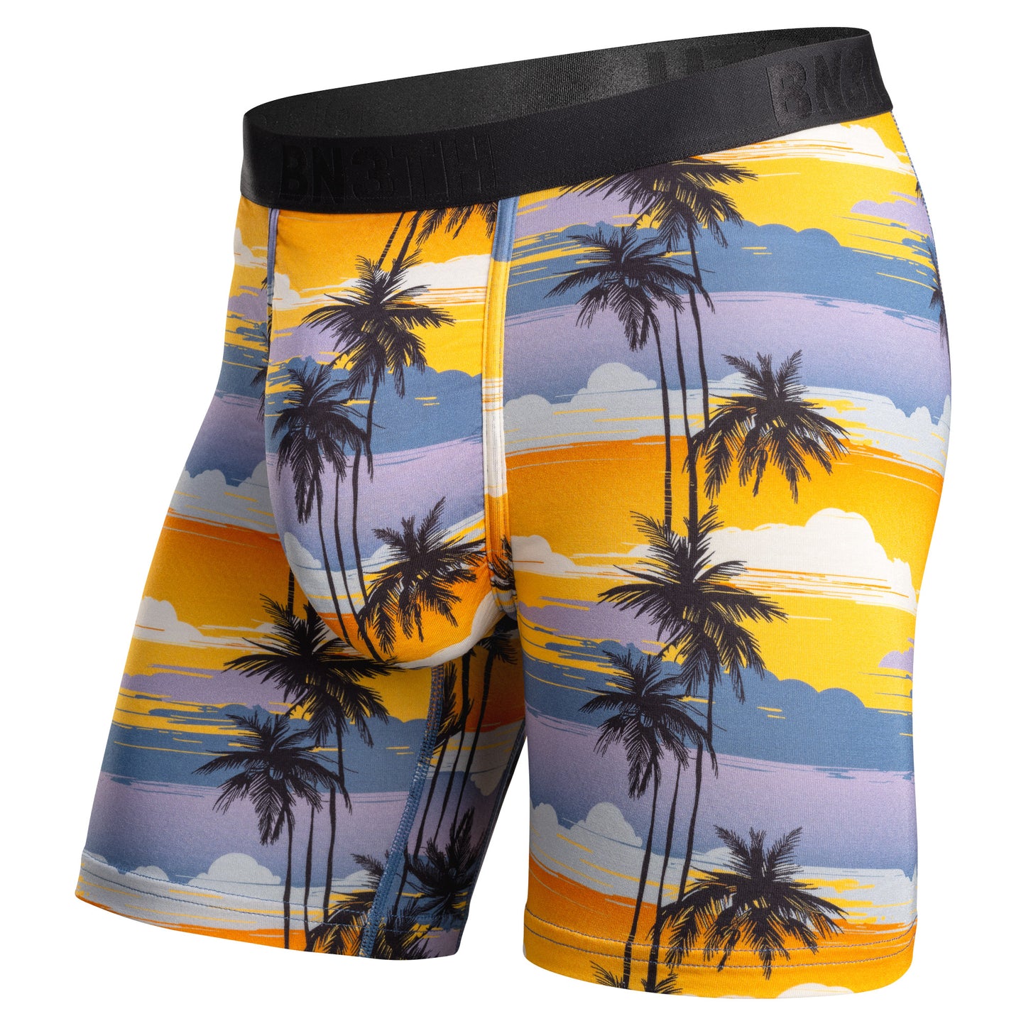 BN3TH 6.5" Classic Icon Boxer Brief A026 - Palm Tree Horizon - Mimosa