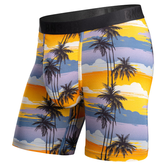 BN3TH 6.5" Classic Icon Boxer Brief A026 - Palm Tree Horizon - Mimosa
