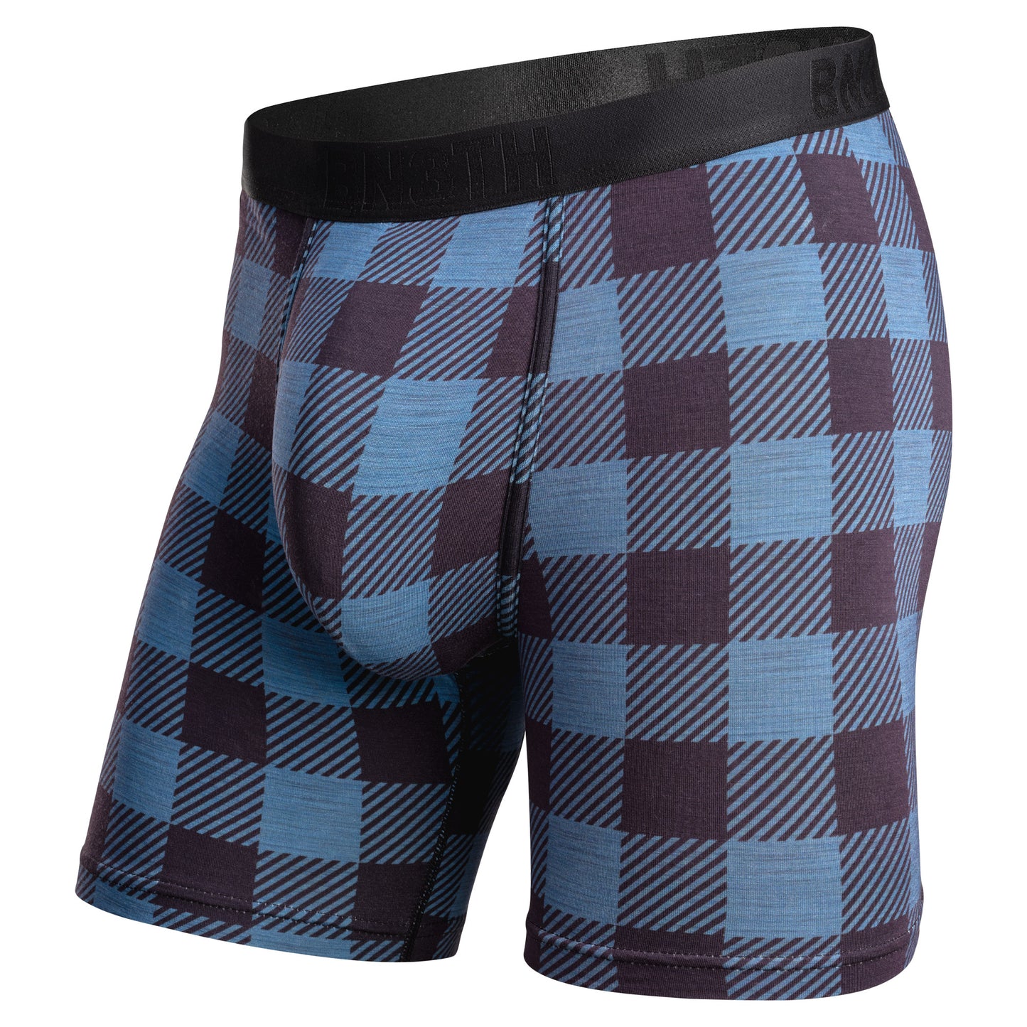 BN3TH 6.5" Classic Icon Boxer Brief A018 - Buffalo Check - Fog