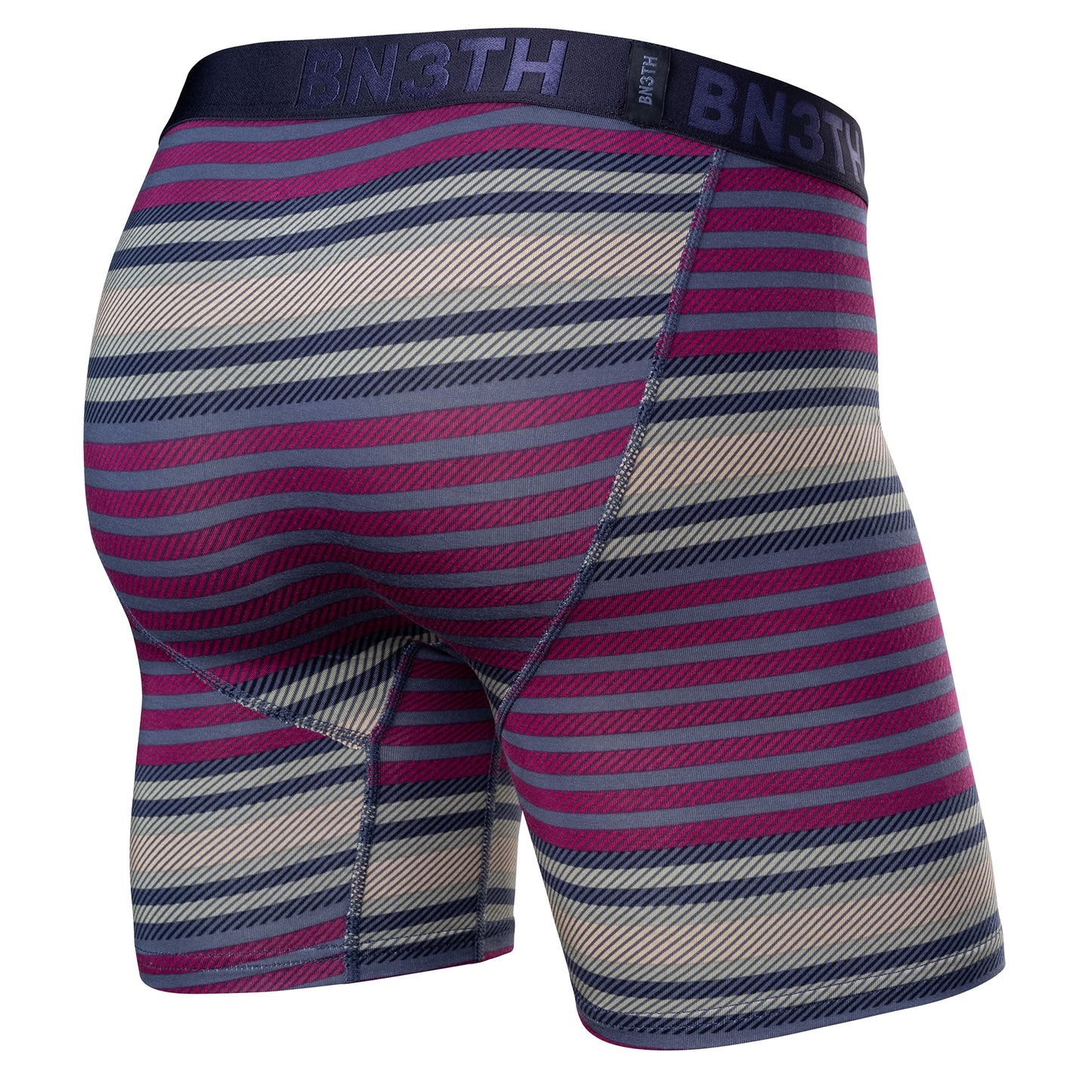 BN3TH 6.5" Classic Icon Boxer Brief A145 - Blanket Stripe - Navy