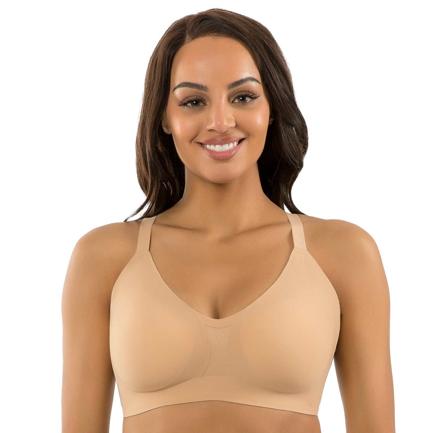 Simplicity Wireless T-shirt Bra 2400 - Bare