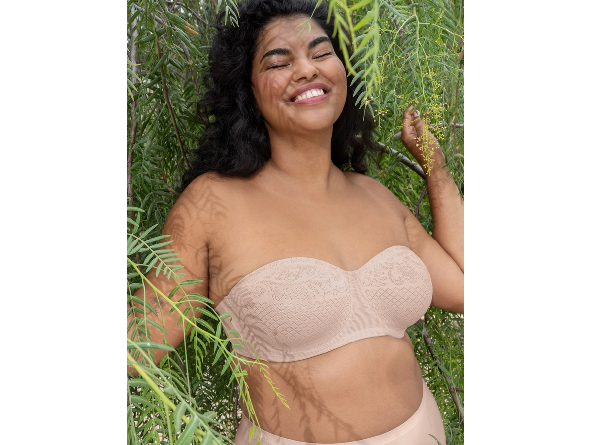 Visual Effects Strapless Minimizer Bra 854310 263 - Sand