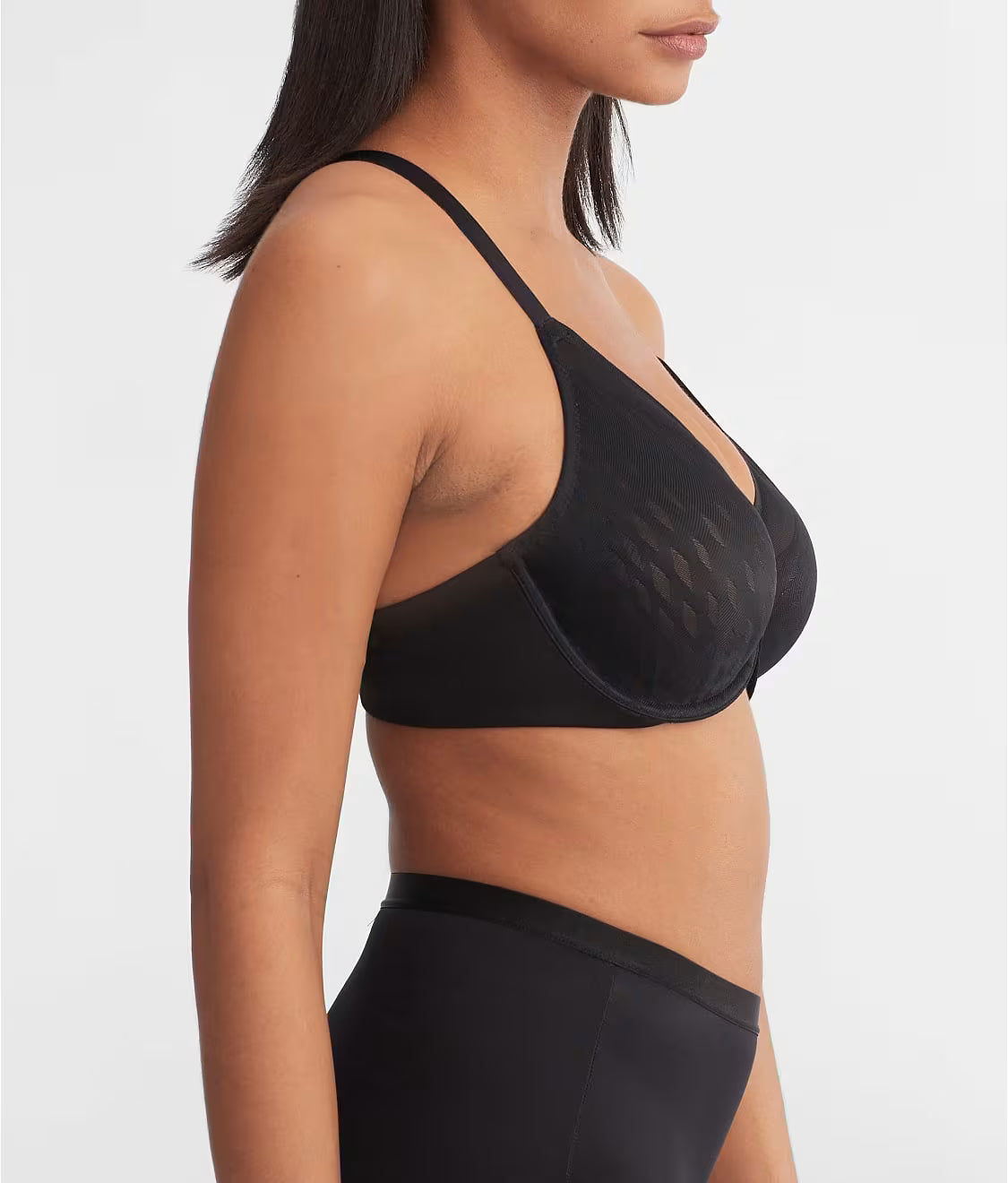 Elevated Allure Front Close Bra 855436 - Black