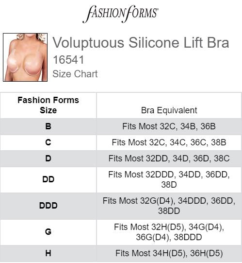 Voluptuous Silicone Lift Bra 16541