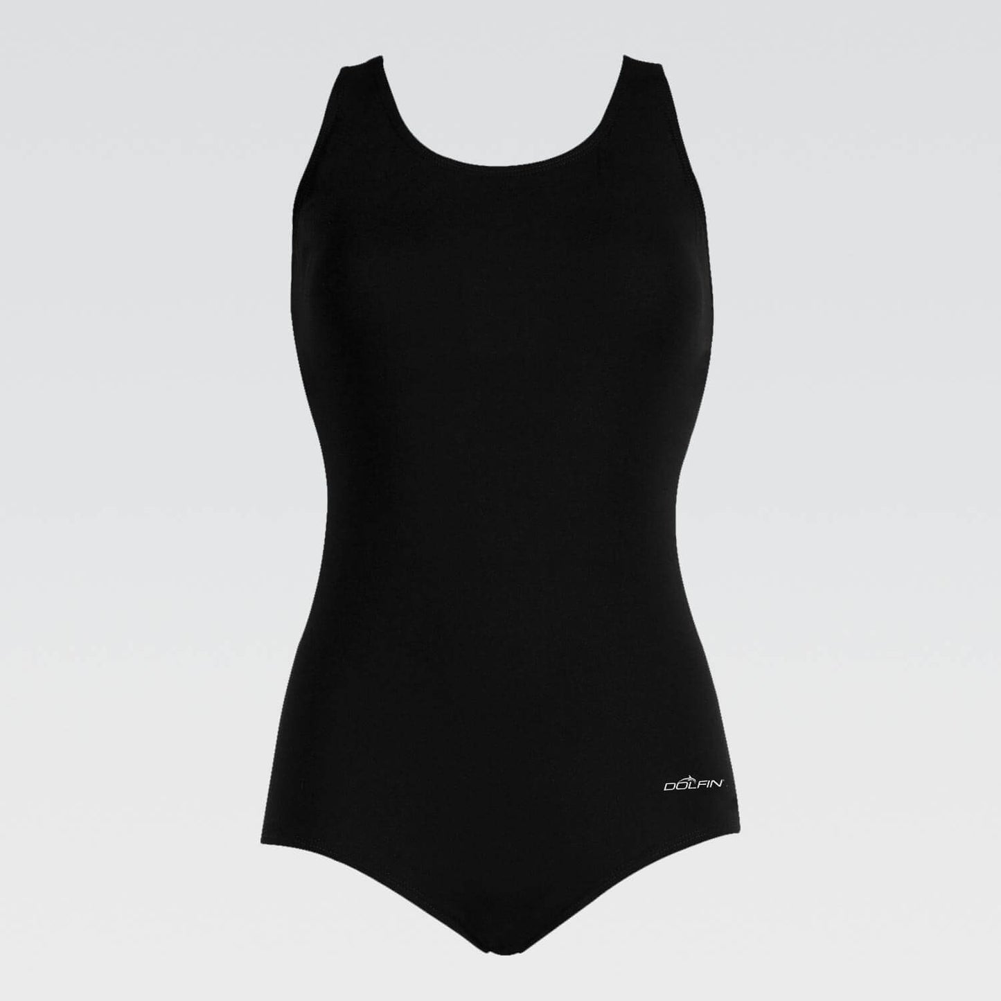 Aquashape Conservative Lap Suit 60553 - Black