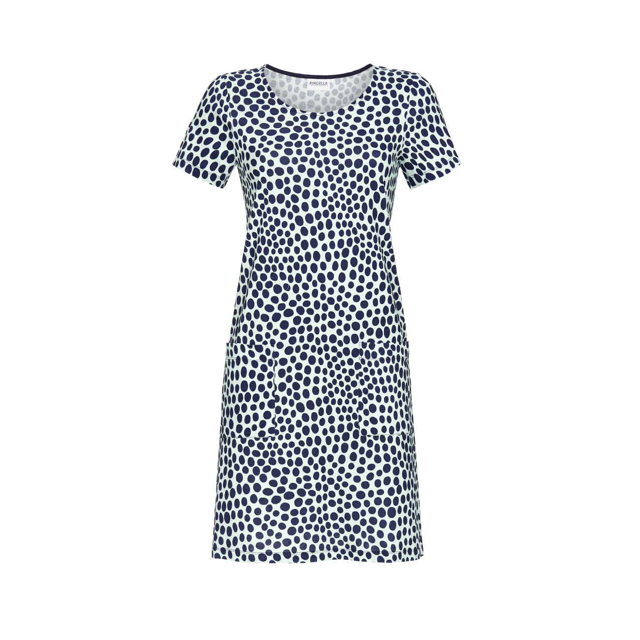 Nightgown with Dots  2211014 - Ice Green