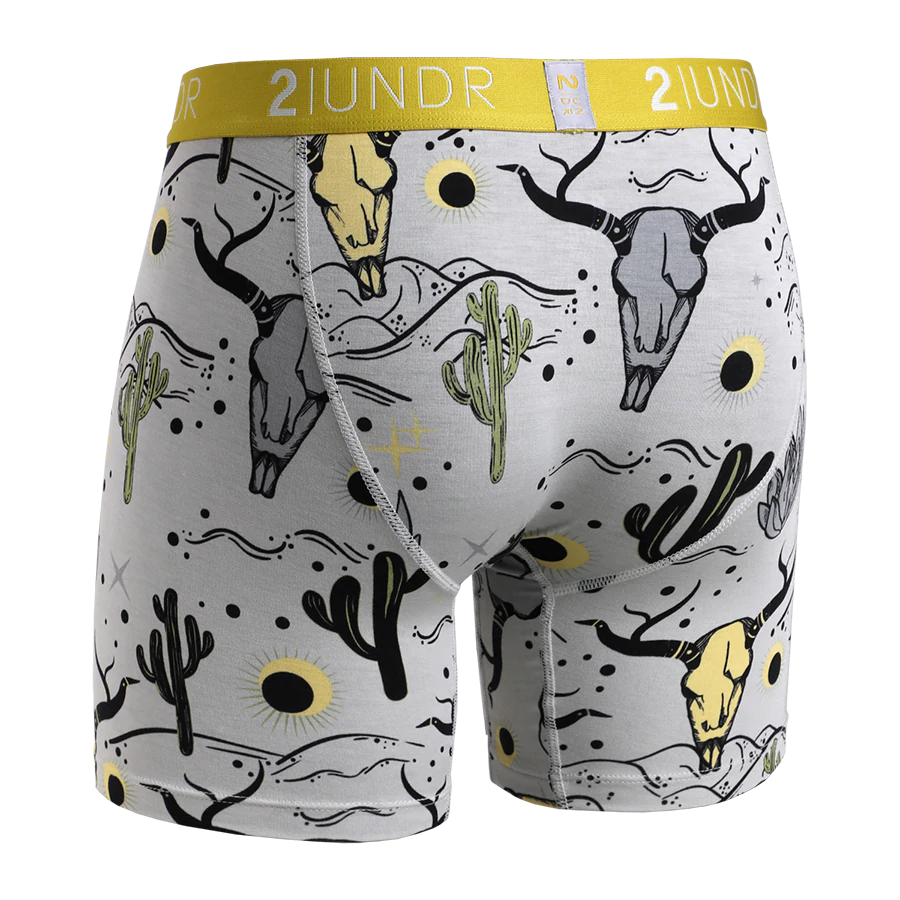 2UNDR 6" Swing Shift Boxer Brief - Durango