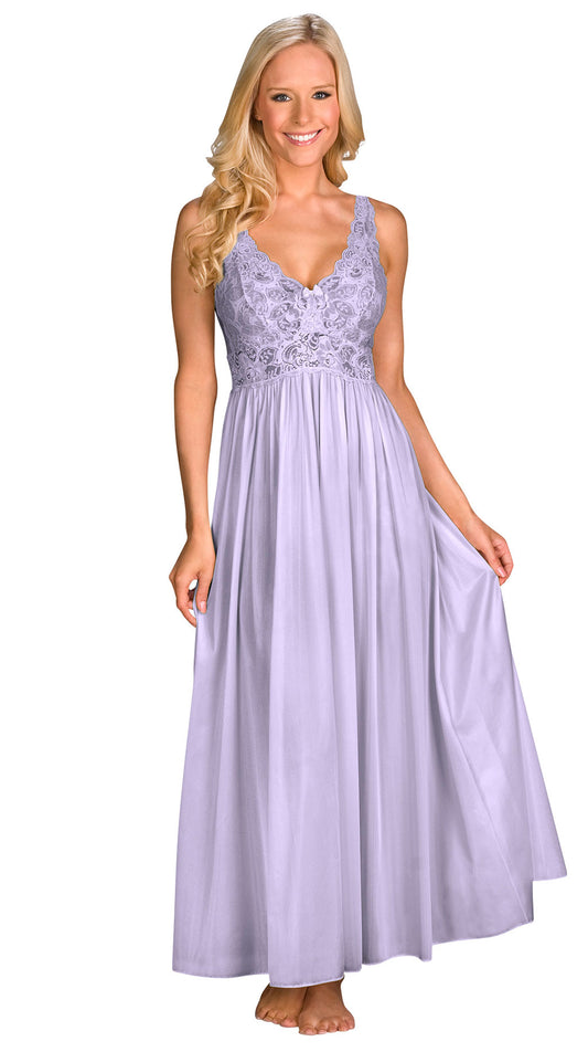 Long Lace Bodice Nightgown 31737 - Perifrost