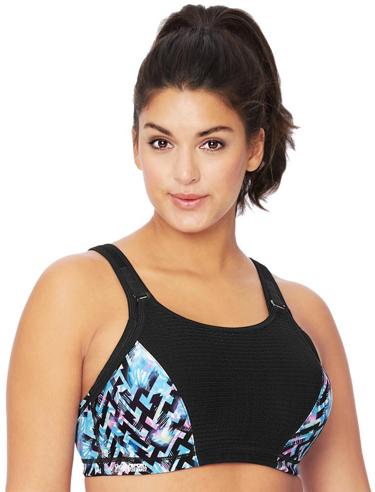 Elite Performance Adjustable Support Underwire Sport Bra 9167 - Print