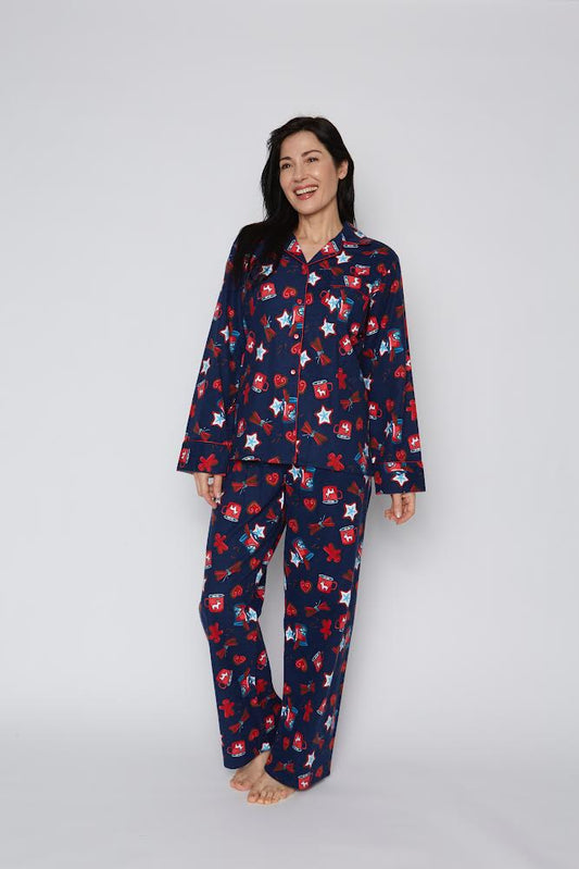 100% Cotton Flannel Pyjamas 15175 - Mugs