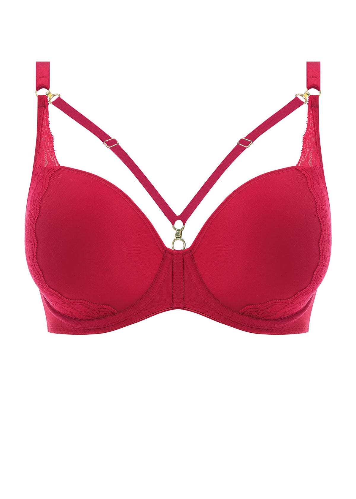 Temptress Plunge T-Shirt Bra AA400131 - Cherry