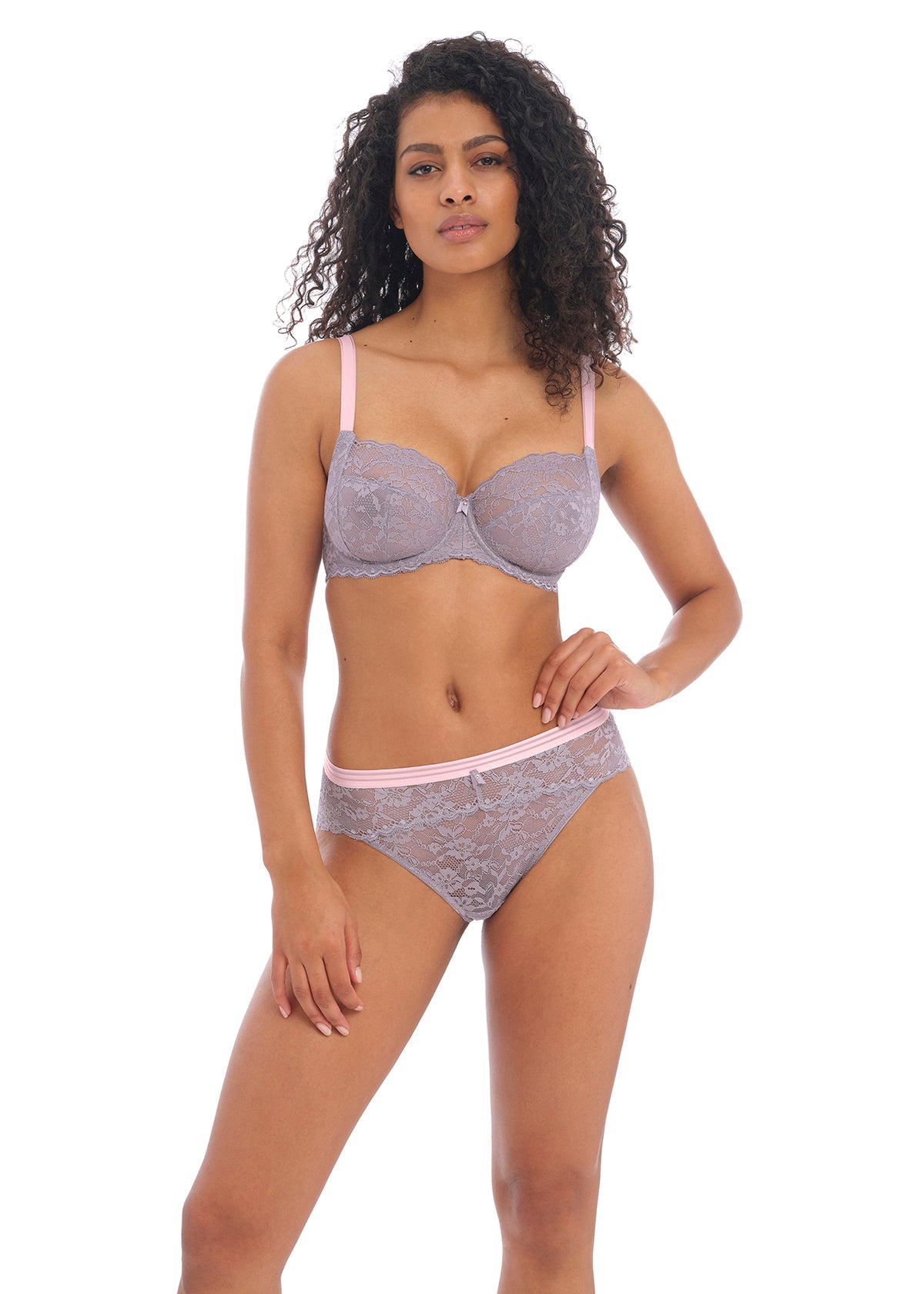 Offbeat Side Support Bra AA5451 MGY - Mineral Grey