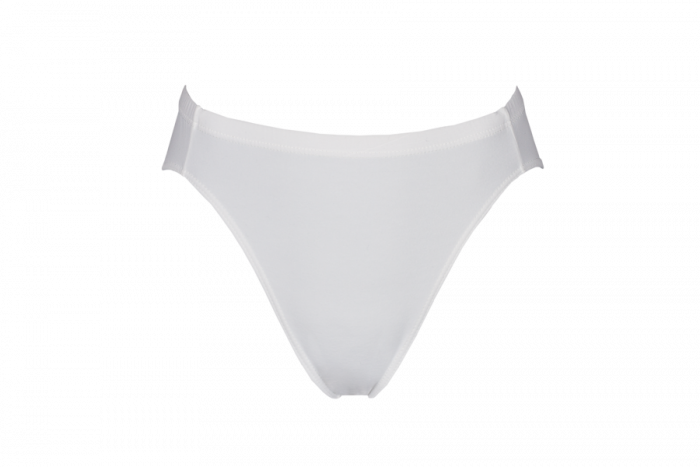 Silk Magic Microfibre High Cut Brief 8833 - White