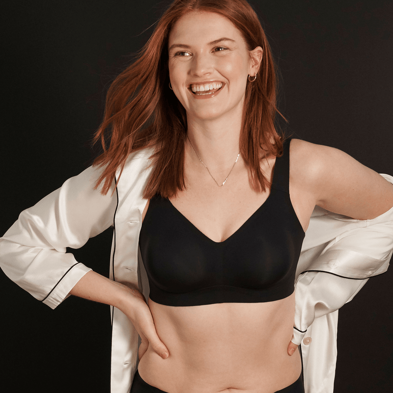 Beyond Wireless T-shirt Bra - Black Onyx