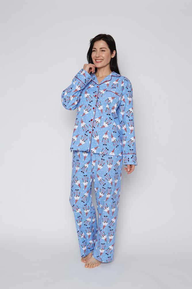 Flannel Pyjamas 15175 - Santa Gnomes