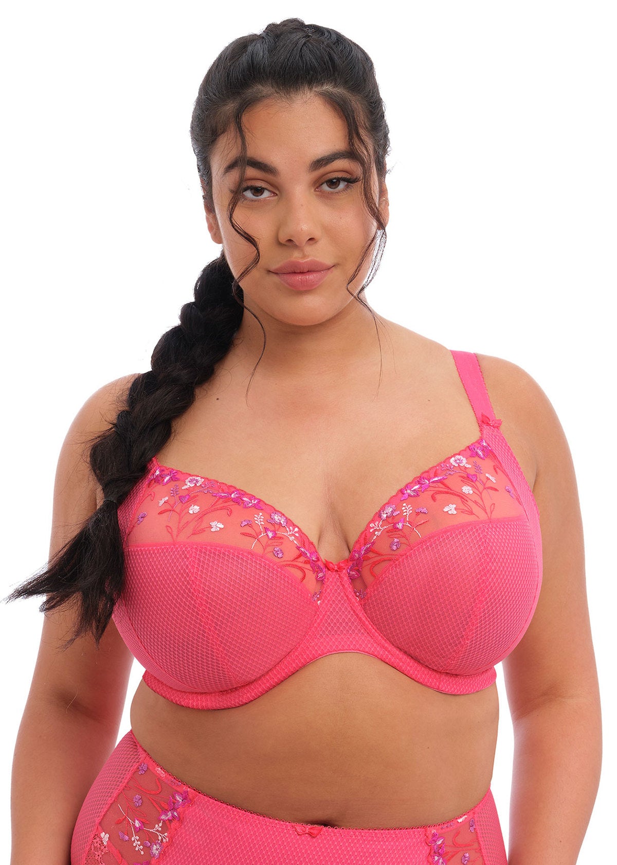 Charley Underwire Plunge Bra EL4380 - Honeysuckle